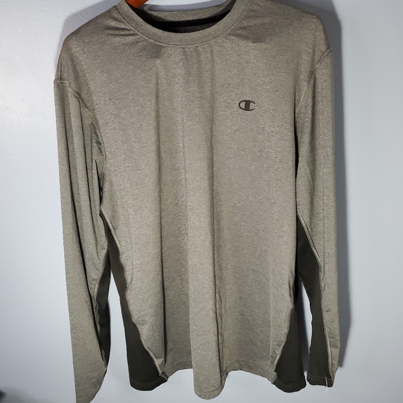 Champion Athletic Gray Longsleeve Shirt  Men Size 2xl - Picture 1 of 4
